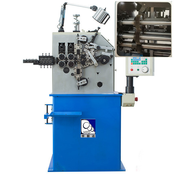 Máquina azul de la fabricación del muelle en espiral de la máquina/380V 50HZ del resorte de presión 