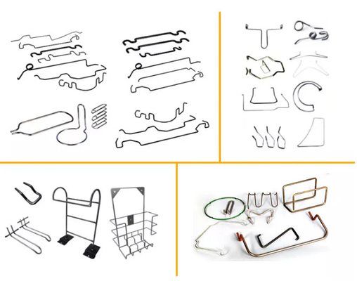 Dobladora de la primavera de la alta exactitud, doblador estable del alambre del CNC de diez hachas