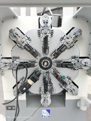 Máquina automática Camless de la primavera, máquina que arrolla de la primavera con doce hachas