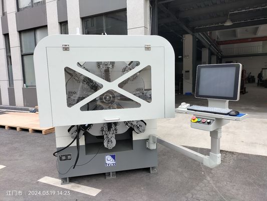 Máquina automática Camless de la primavera, máquina que arrolla de la primavera con doce hachas