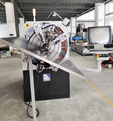Alambre de 0,3 - 2,5 mm que forma la primavera multifuncional del CNC que hace la máquina serva