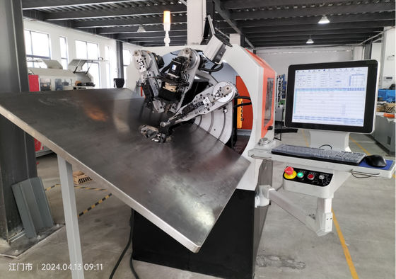 Alambre de 0,3 - 2,5 mm que forma la primavera multifuncional del CNC que hace la máquina serva