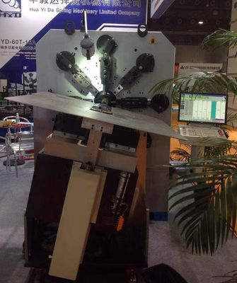 16 Ejes Máquina de resorte CNC Equipo de flexión de alambre y máquina combinada