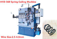 60m / Máquina que arrolla de la primavera automática de la máquina del alambre de Min Six Axes Helical Spring 