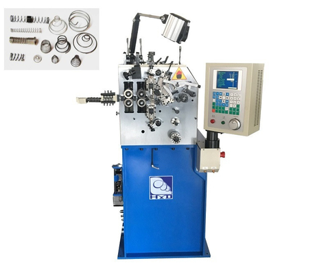 máquina que arrolla de la primavera del CNC de 4m m, resorte de presión que hace la máquina