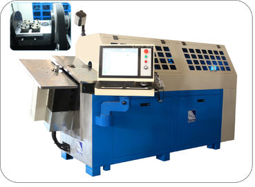 Dobladora de la primavera de la alta exactitud, doblador estable del alambre del CNC de diez hachas