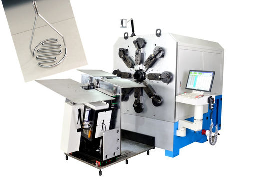 Vesatile que gira la primavera del CNC que forma la máquina para el resorte de presión formado torre