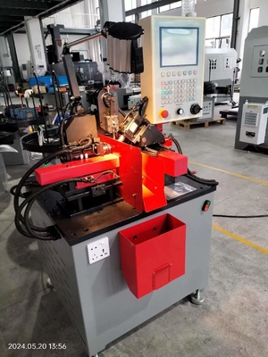 M4-M10 6 Ejes Máquina de fabricación de resorte de helicoil CNC de alta precisión para inserción de hilo de alambre