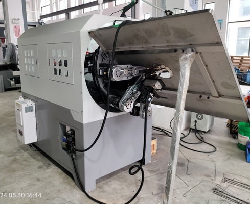 0.3-2.5 mm Máquina de resorte CNC de alta eficiencia, máquina de resorte de computadora multifunción