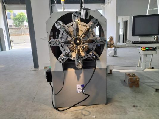 0.3-2.5 mm Máquina de resorte CNC de alta eficiencia, máquina de resorte de computadora multifunción