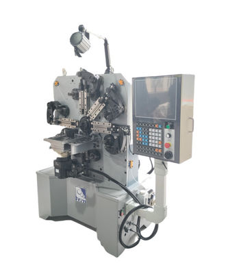 Máquina de fabricación de resorte CNC de cámara 1.0-4.0mm Máquina de bobinado de resorte con motor de servo Sanyo