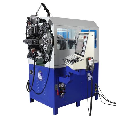 Doce sistemas giratorios del diámetro de alambre 2.5m m de la primavera de la máquina de la primavera del CNC de los ejes