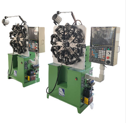 Máquina CNC de resortes de alta precisión HYD-20T-4A de cinco ejes con rotación de alambre de 0.2-2.3mm