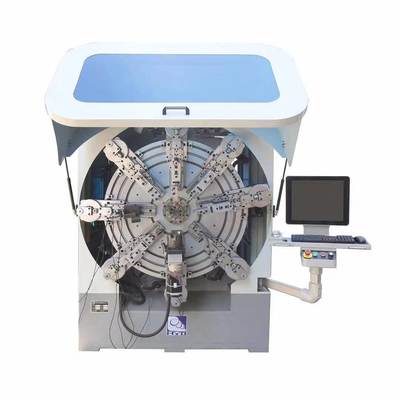 Automatic Multi-Function 12 Axes Computer Spring Coiling Machine for 1-4mm & 2-6mm Wire with 100m/min Speed and 380V Power