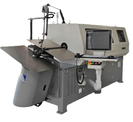 Máquina de flexión de alambre de resorte controlada por computadora y máquina de moldeado para alambre de acero de 2-8 mm