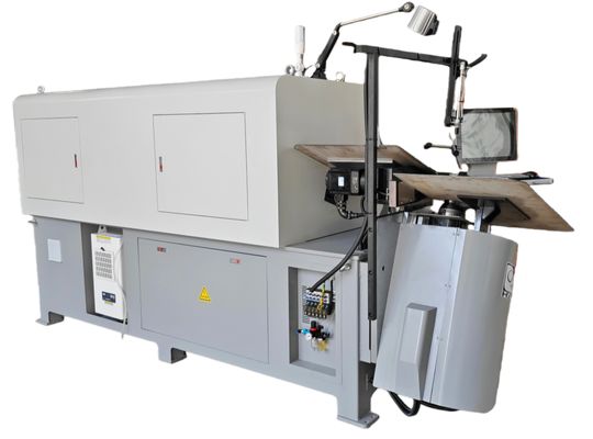 Hachas automatizadas de la dobladora diez de la primavera para el acero de alto carbono de 1 - de 4m m