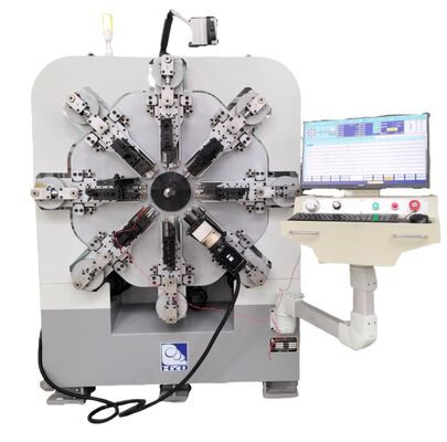 12-14 Eje Máquina automática de fabricación de muelles CNC de 1 a 4 mm Sistemas de bobinado