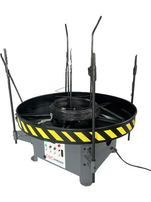 Máquina dobladora de alambre automática 2D de alta precisión de 2.5-10.0MM, cabezal giratorio de 4-5 ejes con motor para la industria automotriz