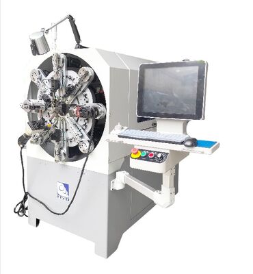 Máquina de muelles CNC HYD multifunción 0.3-2.5mm de alta eficiencia por ordenador