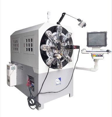 Máquina Enrolladora de Resortes CNC Automática Sin Leva 0.3-2.5mm Núcleo de Motor de 3mm Maquinaria CNC de Metal y Metalurgia