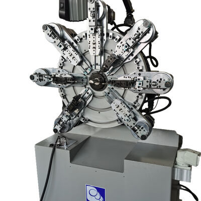 Máquina de bobina automática de resorte sin conductor de precisión multifunción para fabricación y moldeo de componentes del núcleo del motor de 0,3-2,5 mm