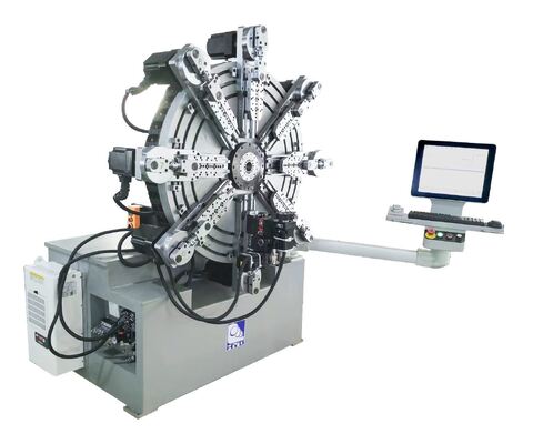 HYD Máquina automática de fabricación de alambre de resorte de bobina CNC 1.0-4.0 mm Núcleo de motor sin camillas para maquinaria de metal y metalurgia