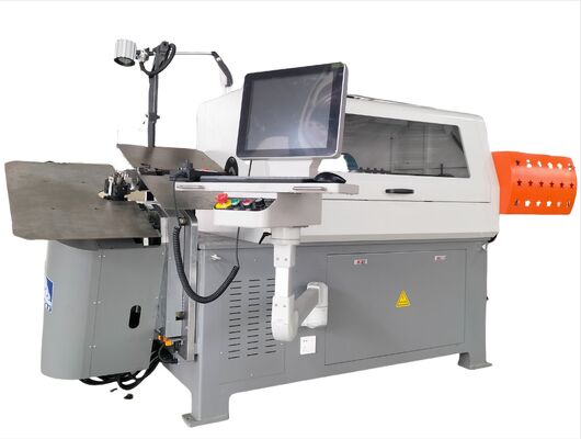 Máquina de flexión de alambre 3D de alta precisión de 8 ejes 2.0-8.0 mm Alambre rotativo automático para la industria automotriz Metal Metalurgia Motor
