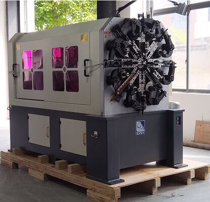 Primavera del CNC de la leva 4.0m m que hace los sistemas del azul del CE ISO9001 del motor de Sanyo del equipo