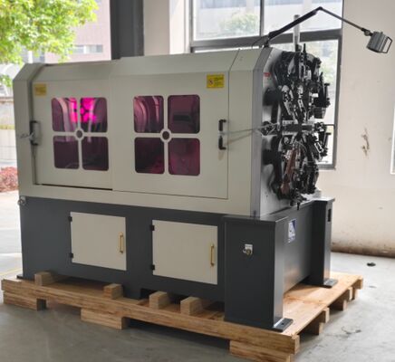 Primavera del CNC de la leva 4.0m m que hace los sistemas del azul del CE ISO9001 del motor de Sanyo del equipo