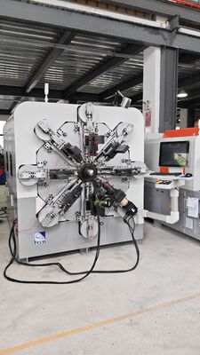 2.0-6.0mm Equipo de flexión de alambre sin camilla, 12 Ejes Máquina automática de bobinado de resorte