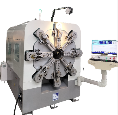 Máquina automática Camless de la primavera, máquina que arrolla de la primavera con doce hachas