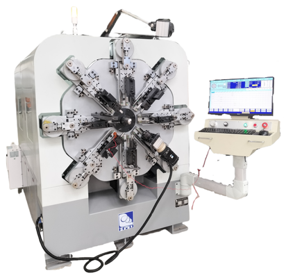 Máquina automática Camless de la primavera, máquina que arrolla de la primavera con doce hachas