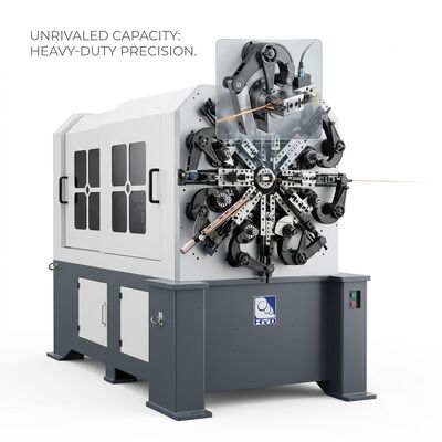 Máquina rotatoria de la primavera del CNC del alambre de cinco hachas sistema del motor de Japón de 1,0 - de 4.0m m