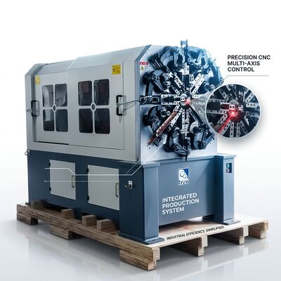 Máquina rotatoria de la primavera del CNC del alambre de cinco hachas sistema del motor de Japón de 1,0 - de 4.0m m