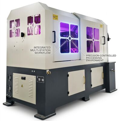 Máquina rotatoria de la primavera del CNC del alambre de cinco hachas sistema del motor de Japón de 1,0 - de 4.0m m