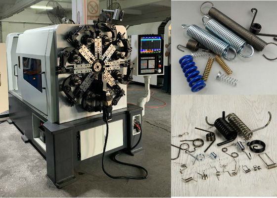 ISO9001 5 Ejes 4,0 mm Maquina para hacer resorte de alambre de 17,5 kW CNC