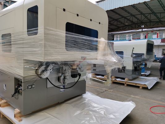 Primavera del CNC de las hachas de Camless 14 que hace la máquina que arrolla con el anterior rotatorio del alambre