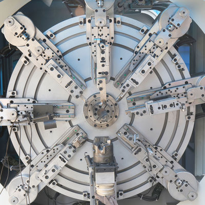 Máquina de resortes CNC de 4 mm de alambre rotativo sin cámara de 360 grados, formación rápida de bobinas