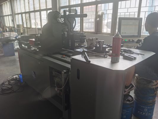Máquina de flexión de alambre 3D multifunción para las líneas de formación de resorte de chanfering