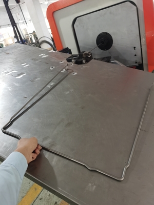 Equipo de doblez del alambre automático diez hachas controladas con los 70m/velocidad de alimentación mínima