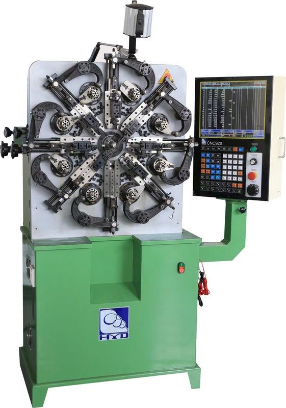 Máquina de resorte CNC HYD-20T-3A Controlador de ordenador de tres ejes Diámetro del alambre 0,2-2,3 mm