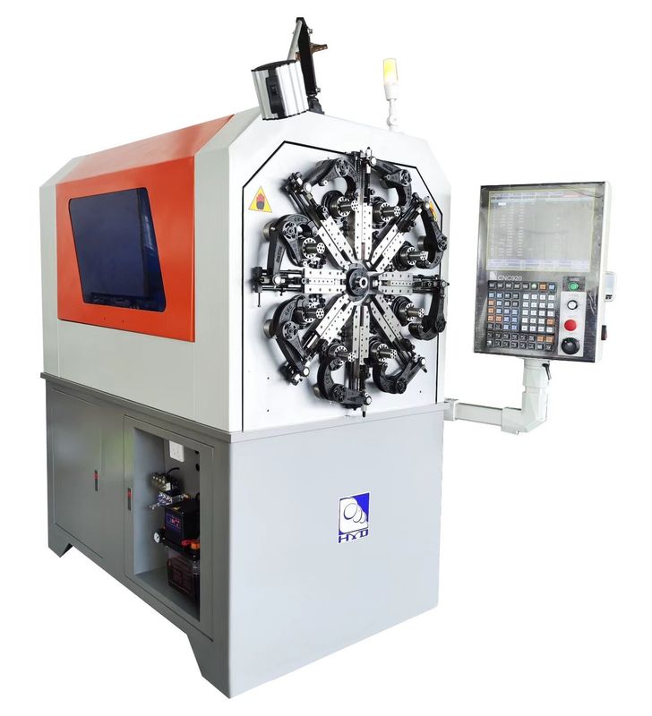 Sistemas de rotación de alambre de cinco ejes de la máquina HYD-20T-5A de resorte CNC de alta precisión