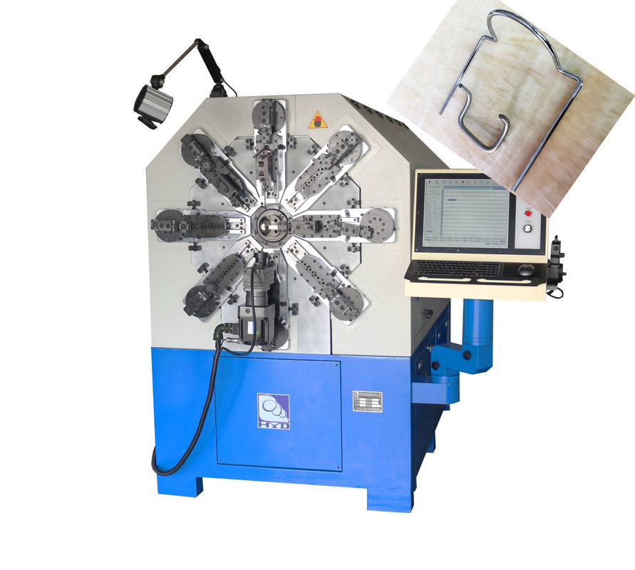 máquina de la primavera del CNC Camless de 380V 50Hz 27KW para los sistemas del acero de carbono de 1 - de 4m m