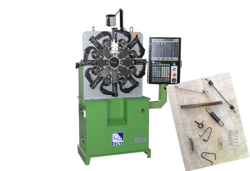0,2 - sistemas de las hachas de la alta precisión 3-4 de la máquina de la primavera del CNC del diámetro de alambre de 2.3m m