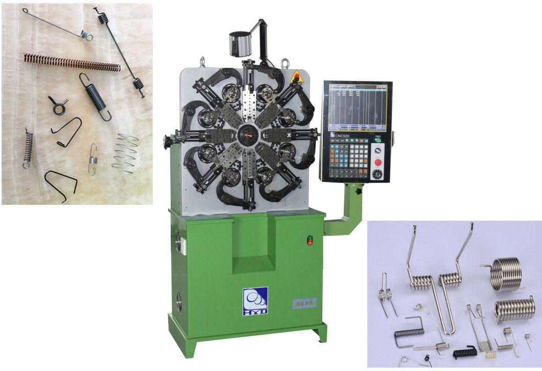 Sistema servo automático funcional multi de la primavera de la máquina tres ejes del CNC rápidamente