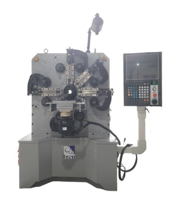 Máquina de fabricación de resorte CNC de cámara 1.0-4.0mm Máquina de bobinado de resorte con motor de servo Sanyo
