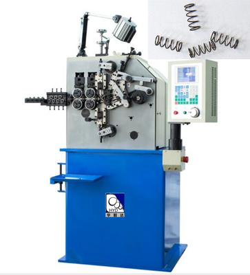 High-Precision 0.2-1.2mm CNC Spring Machine with 2 Axes Servo Motors and 1000m/min Max Wire Speed