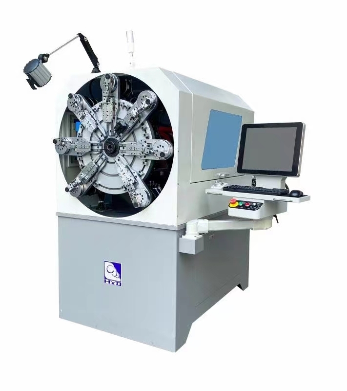 0.3-2.5mm HYD Máquina de resorte CNC de alta eficiencia con múltiples funciones