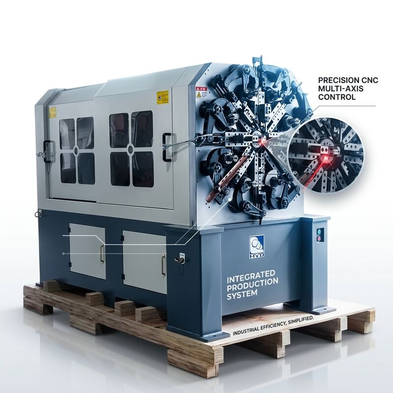 Máquina rotatoria de la primavera del CNC del alambre de cinco hachas sistema del motor de Japón de 1,0 - de 4.0m m