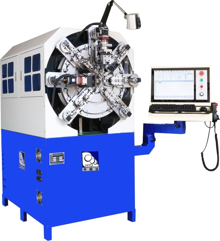 Máquina de Muelles CNC Bobinadora 0.3 - 2.5mm Cable Máquina de Muelles CNC